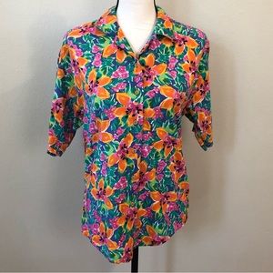 Vintage Woolrich Tropical Button-Down Shirt